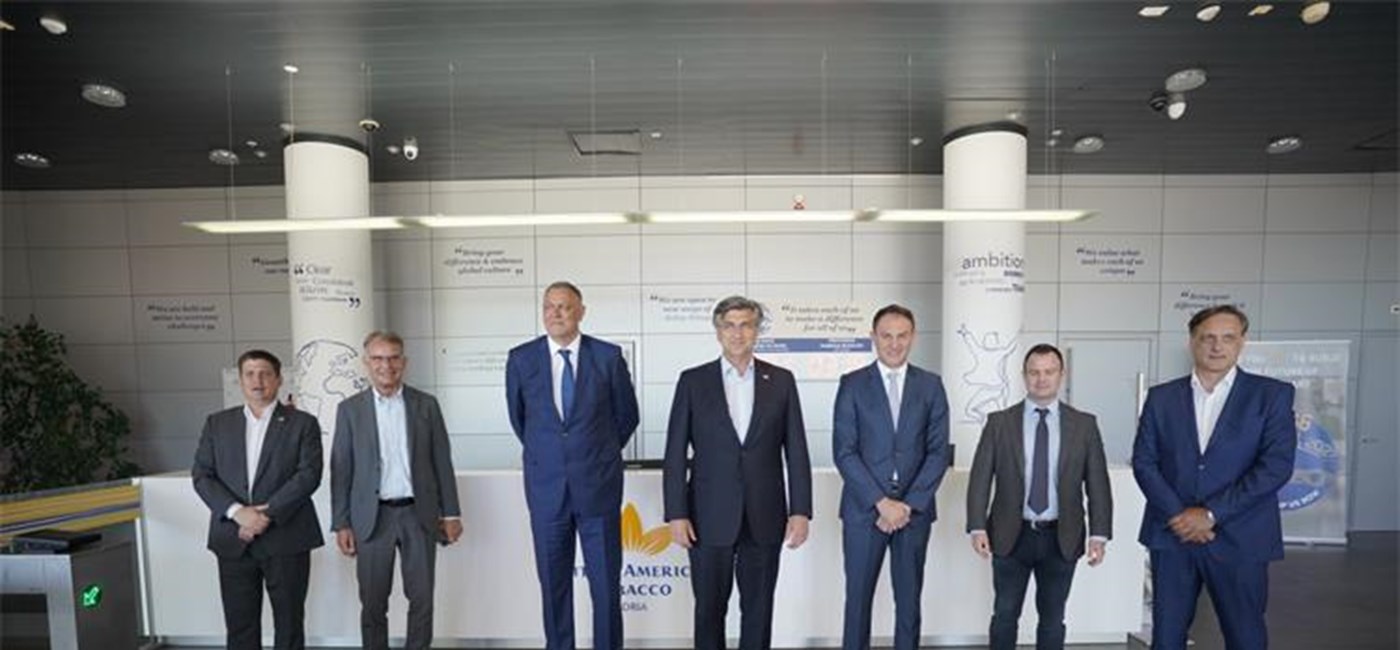 Plenković posjetio tvornicu BAT: Učinit ćemo sve da ova proizvodnja ostane u Kanfanaru